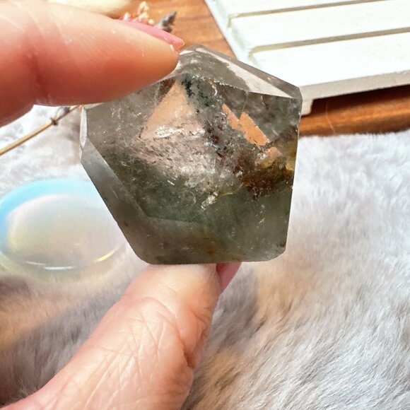 Small Garden Quartz Lodalite Free Form | Garden Quartz Gusher - Picture 9 of 10